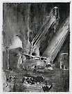 LUIGI CONCONI, The Witches, etching
